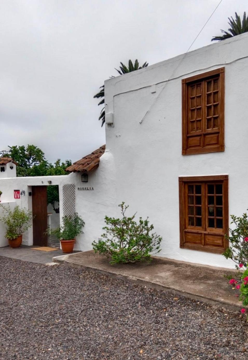 Casa Canaria Tradicional Rosalia Los Silos Exterior foto